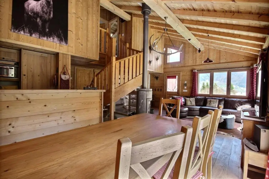 Chalet Sauna Au Pied Des Pistes - Saint Jean D'Aulps Station - 14 Personnes - Chalet Phoenix