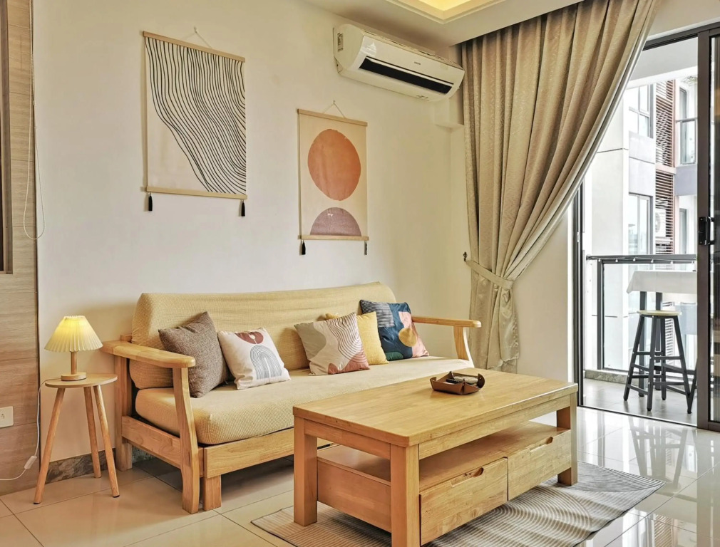 Minimalism Geometric Style 1bedroom R&F Mall