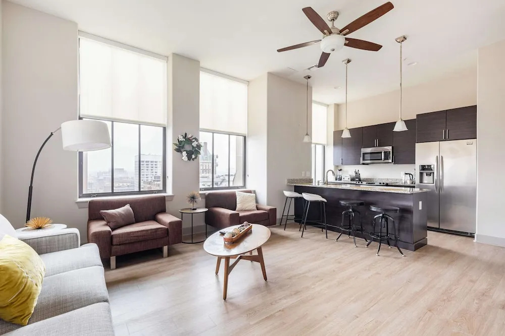 Distinguished Apartment Rooftop Deck