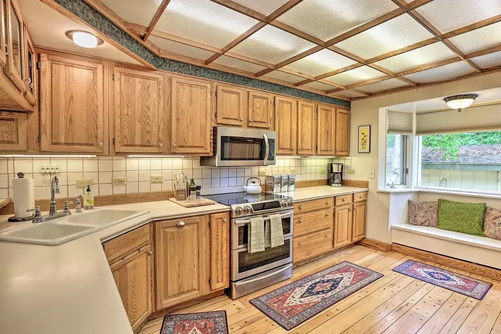 Bright 4BR w/ Fireplaces, & Bikes: Great Location!