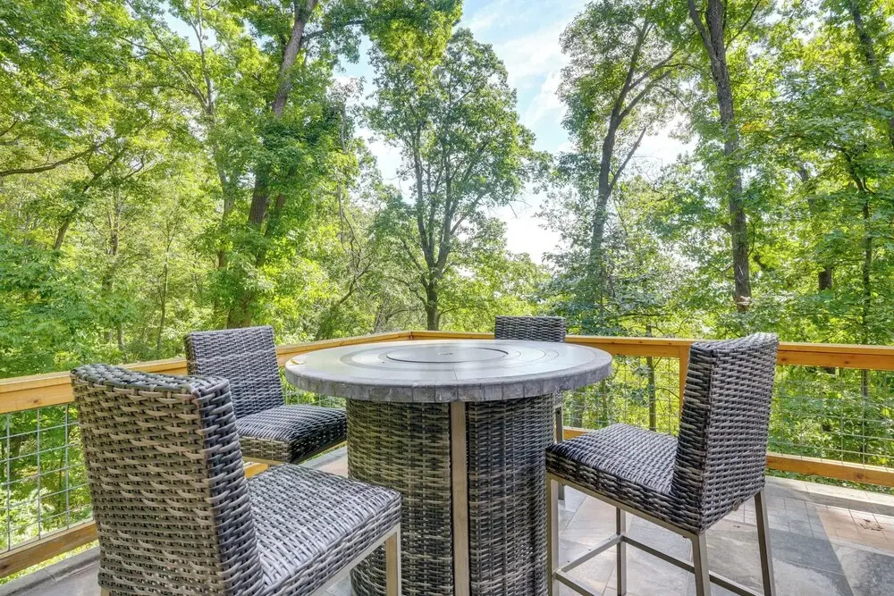Modern Nellysford Getaway w/ View: Deck & Fire Pit