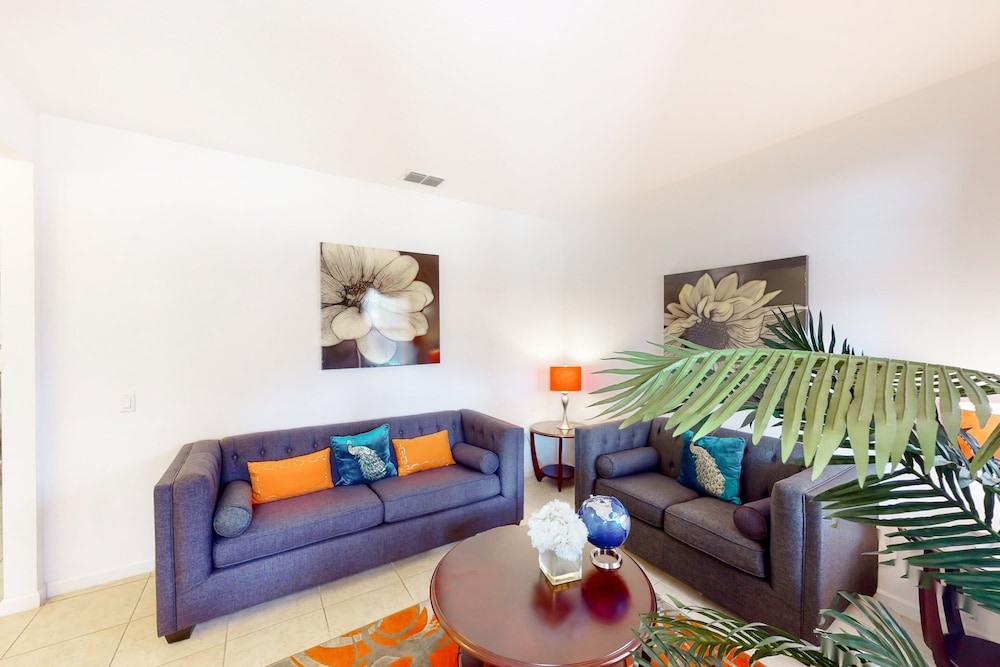 Gated-entry Townhome With Private Pool, Patio, Game Room, AC, & W/D