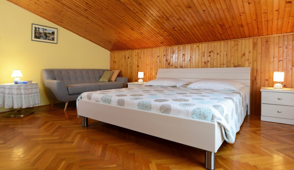 Apartment Gracia - with great view: A3-mansarda Rabac, Istria
