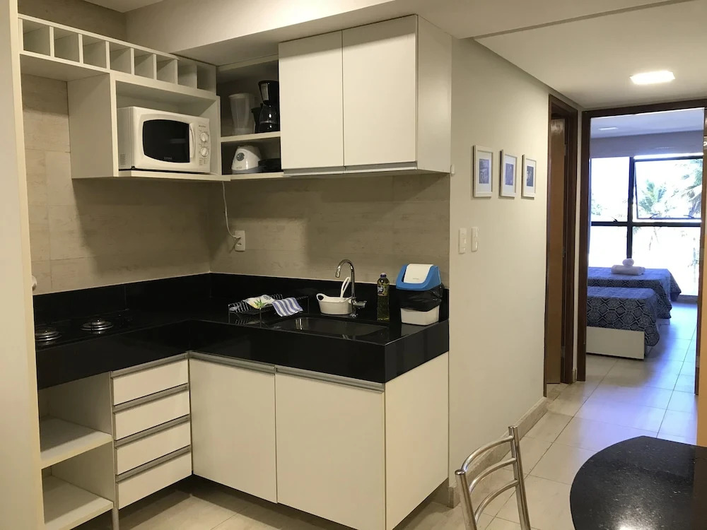 Bela Hospedagem - Lindo flat frente mar