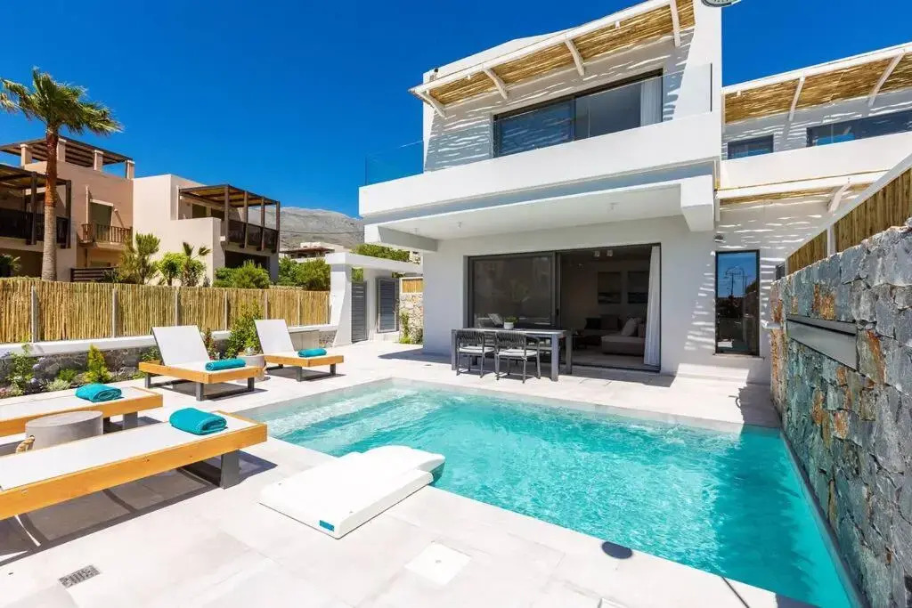 Villa Daphne-Naiades/ 2 bedrooms,luxury,beachfront