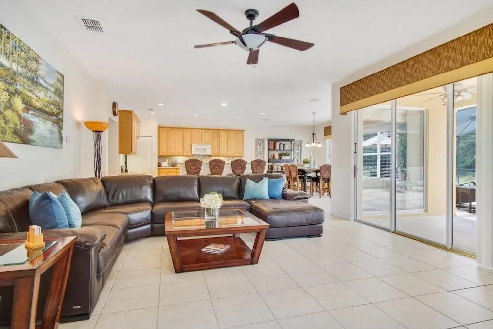 Everlasting Summer 5BR Luxury Watersong Resort Villa w/ South-facing Pool, Spa, Game Room, and Office