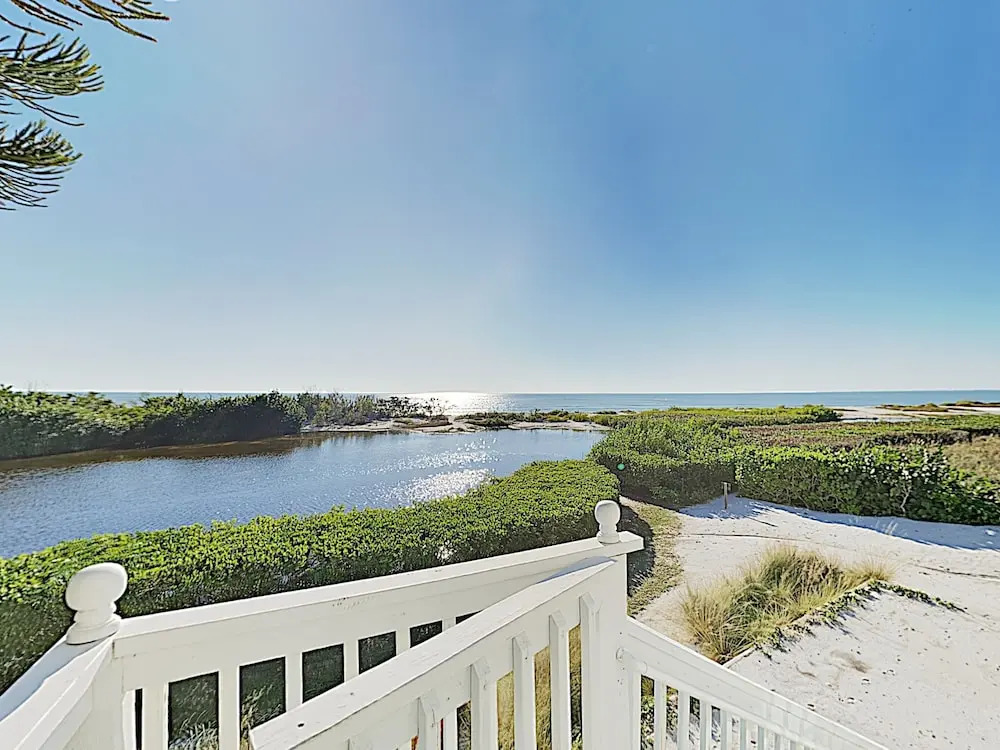 New Listing! Estero Island Beachfront W/ Pool 5 Bedroom Home