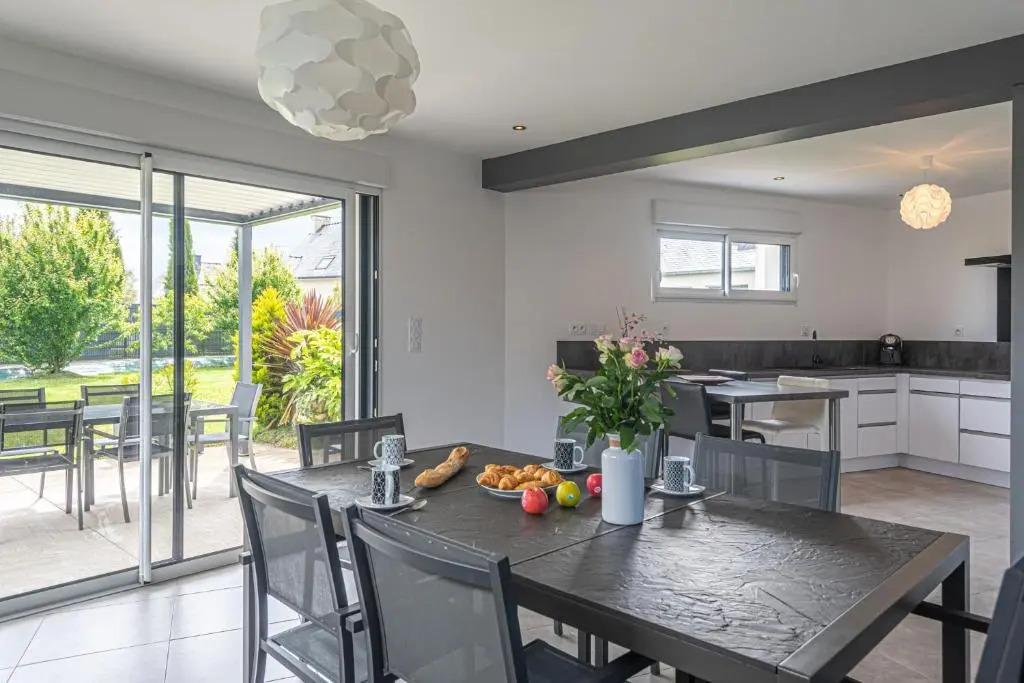 L'Agapanthe - Jolie maison contemporaine à 200 m de la plage de Damgan