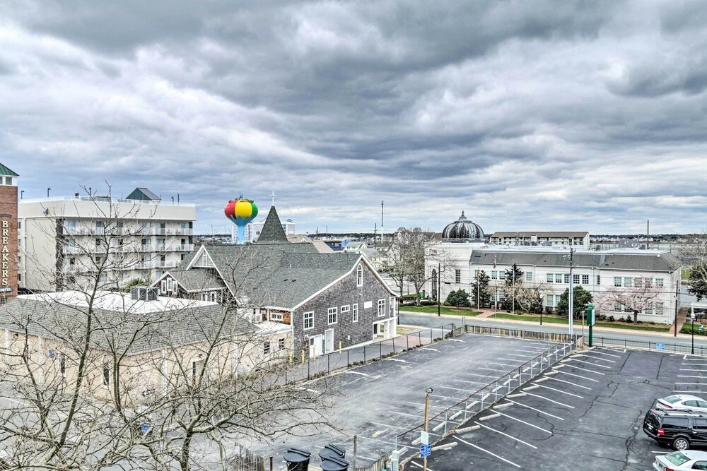 Walk to Ocean City Boardwalk: Waterfront Condo