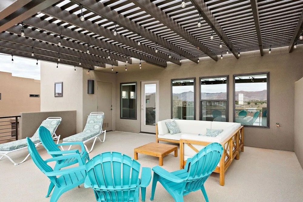 Sunset Terrace By Redawning