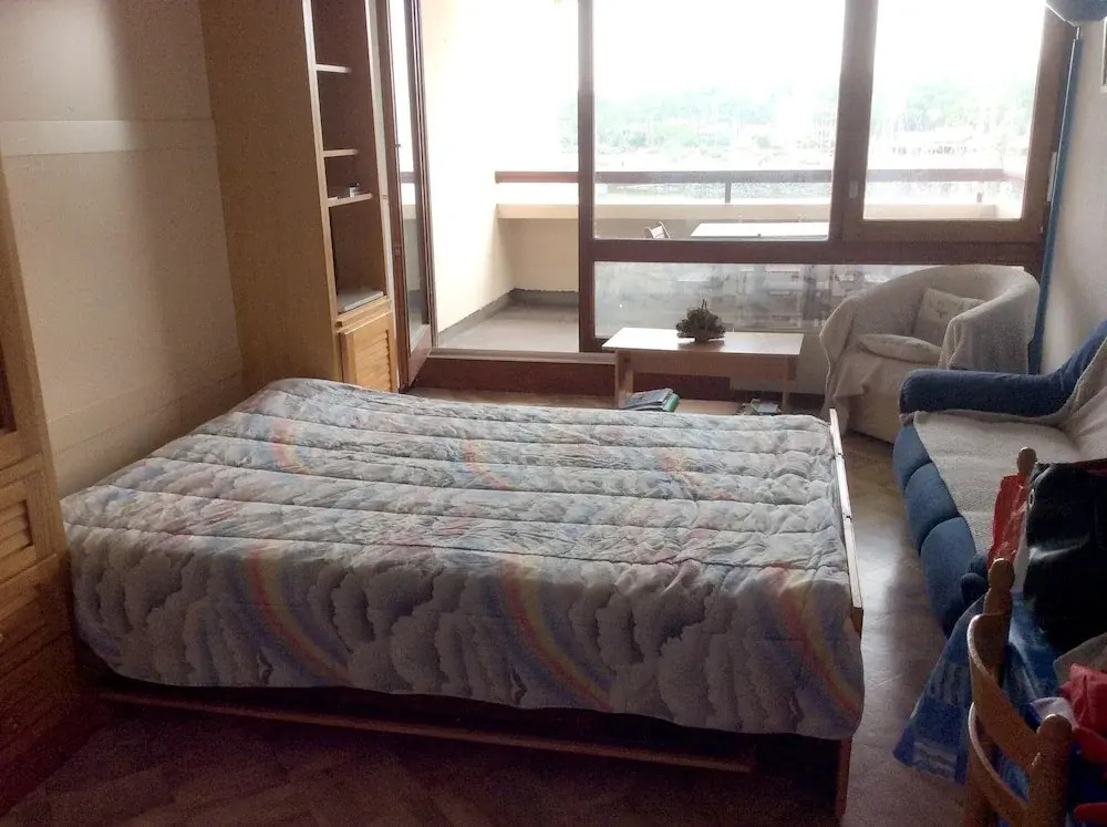 Studio in Capbreton, With Wonderful sea View, Pool Access and Terrace
