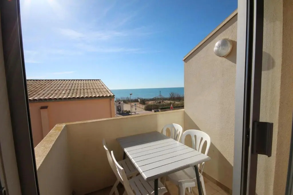 Vue mer Appartement duplex 4 couchages balcon parking privatif LXBFM4