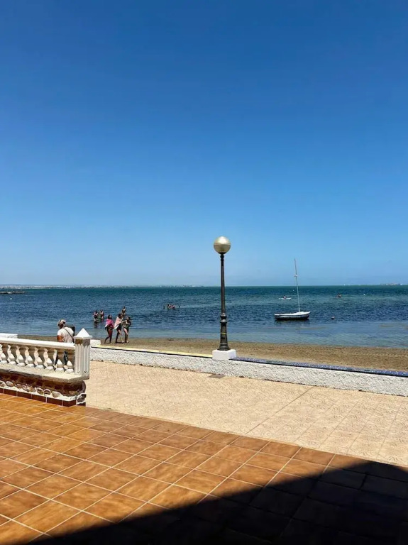 Beachfront Apartment With Patio & Private Terrace