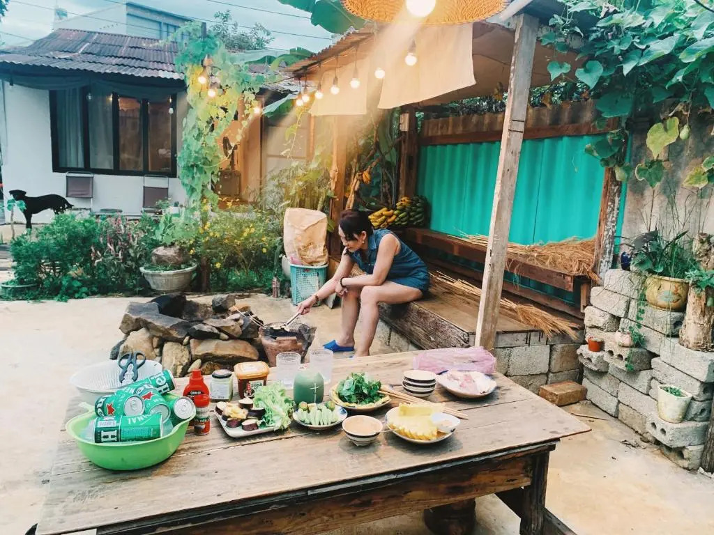 Vườn chuối homestay