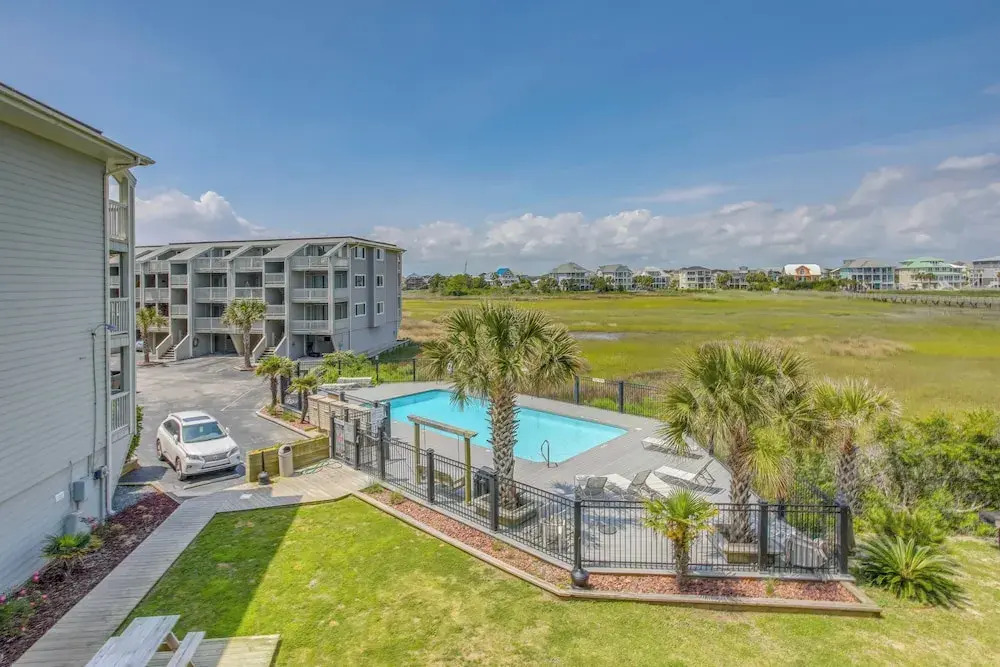 Ocean-view Balcony: Carolina Beach Condo!