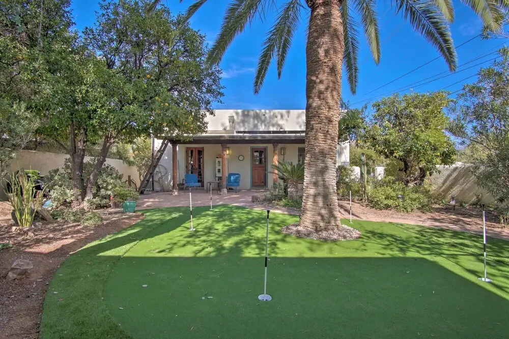 Tucson Historic Home: Fenced Yard + Desert Views!