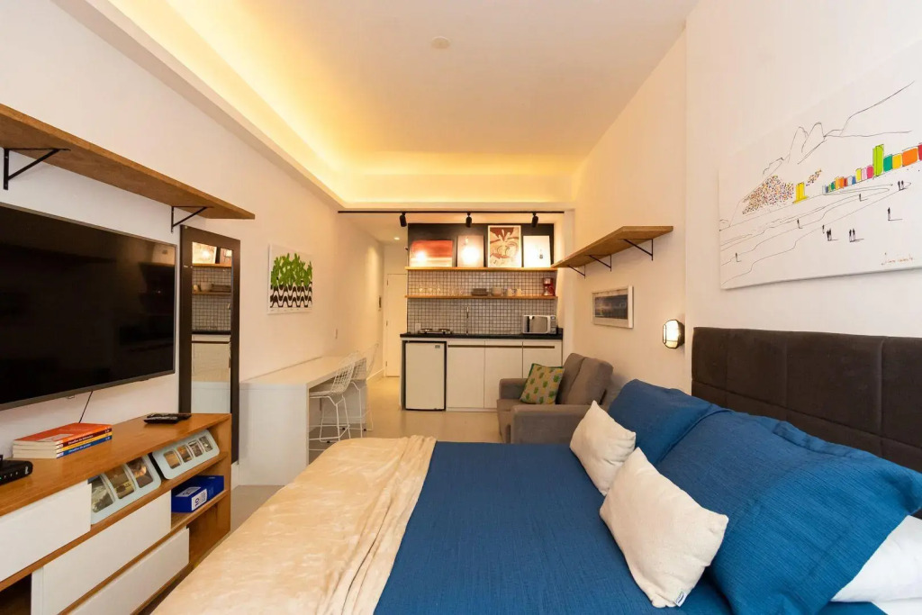 Studio Em Copacabana A 80m Da Praia | Du 57/502