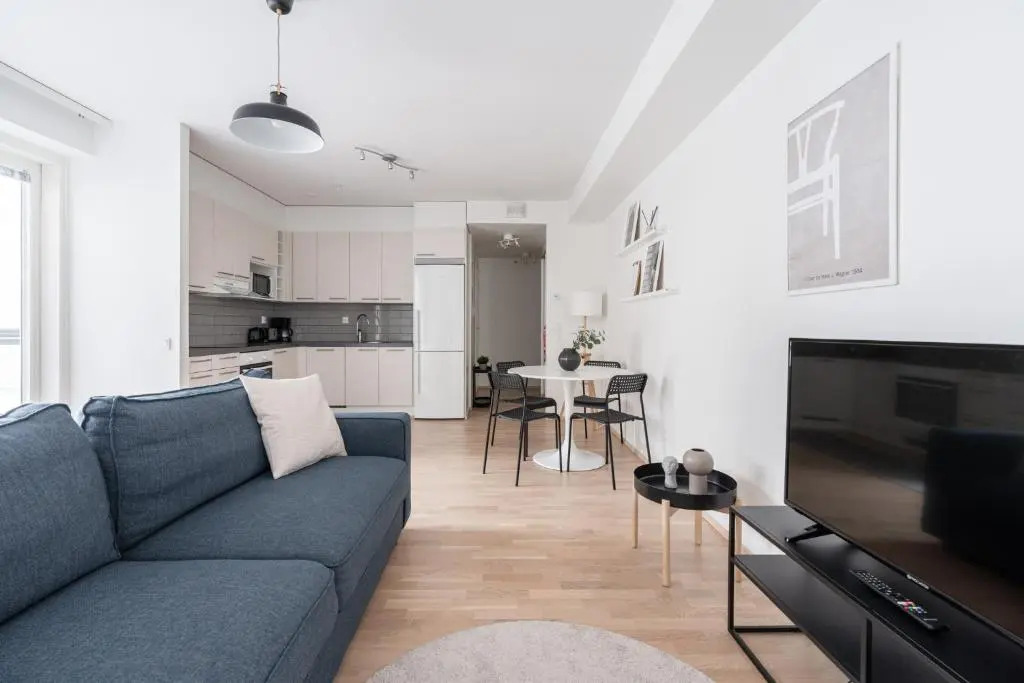 2ndhomes Tampere "Posteljooni" Apt - New 1BR Apt with Balcony and Best Location