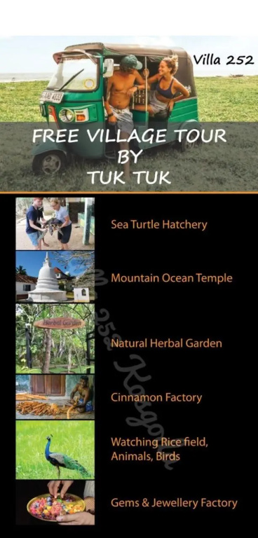 Villa 252 Kosgoda - Beach side stay & Tours