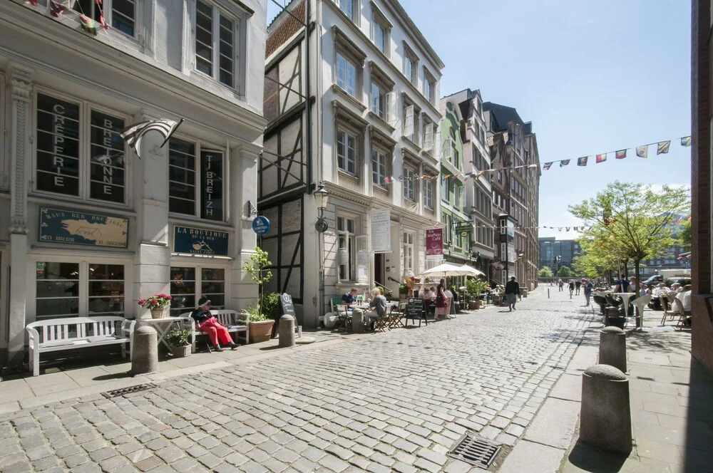 Appartements in der historischen Deichstrasse contactless Check in