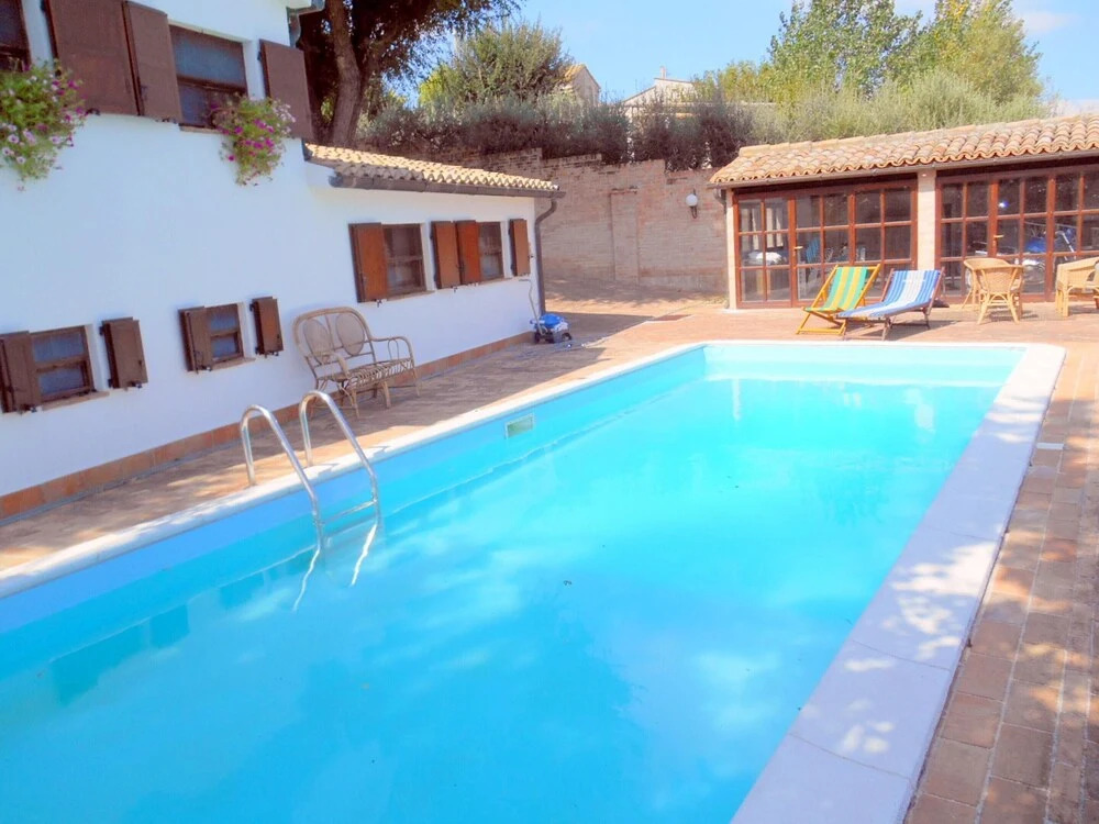 Studio in Castel Colonna, With Private Pool and Wifi Near the Beach