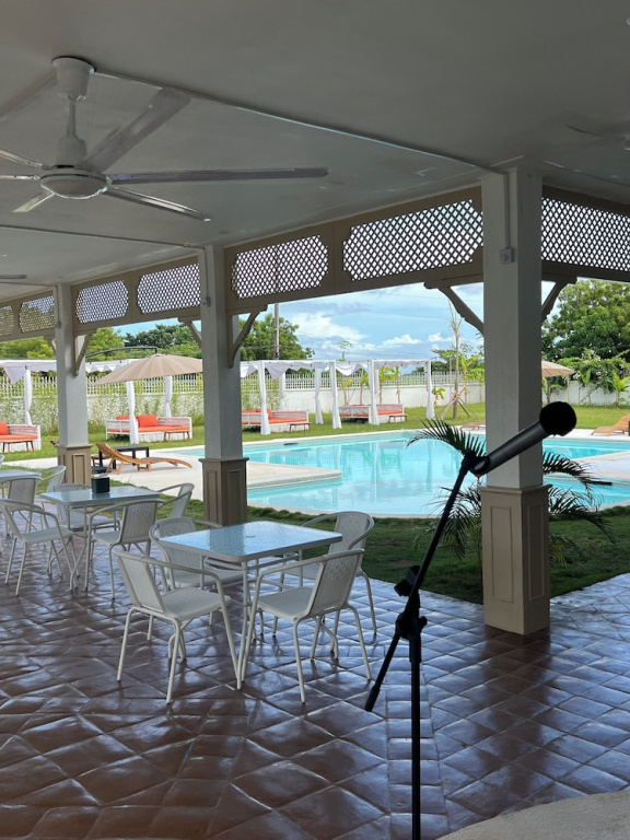 cclim privae resort with pool party