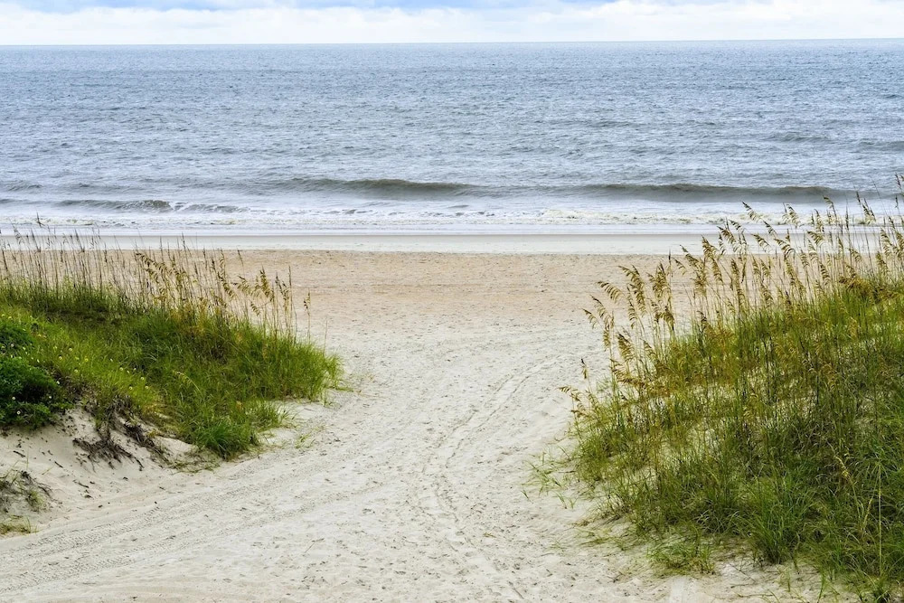 Steps To Beach! Sparkling , Fenced Backyard 2 Bedroom Duplex