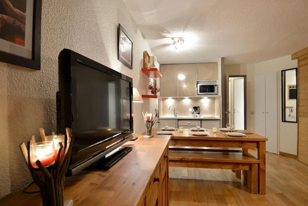 Belle Plagne 3 Rooms Apartment 6 People of 36 m2, on the Slopes And105