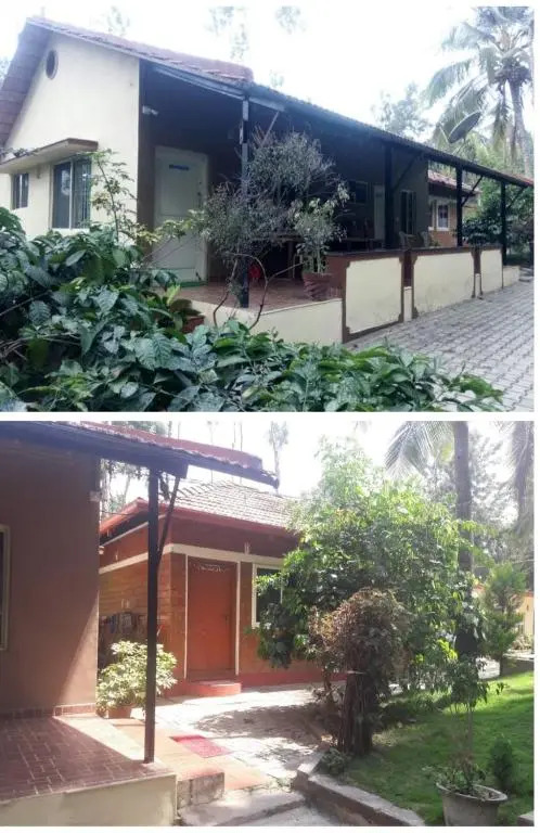 Coorg,The way side cottages