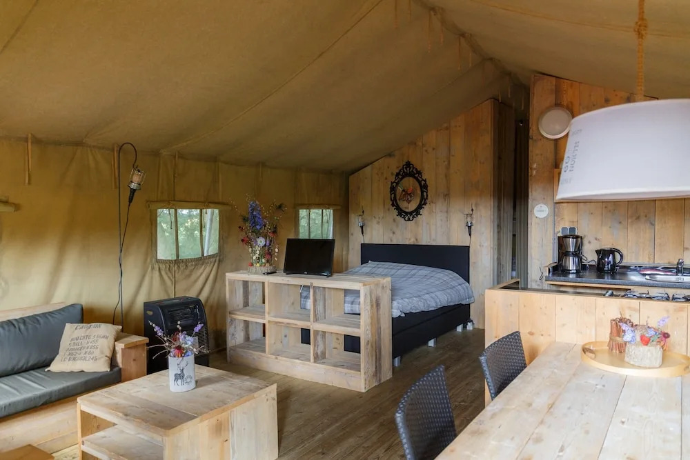 Luxury Lodge in Twente With Meadow Views