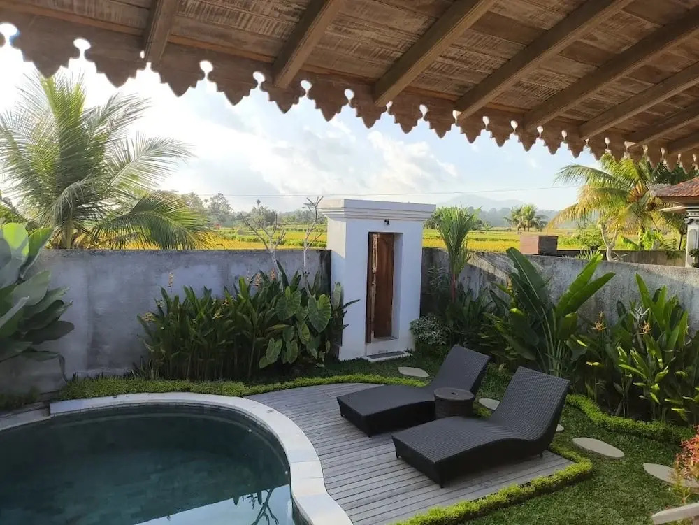 Gunung Gelagah Ubud Villas Ricefield View by EPS