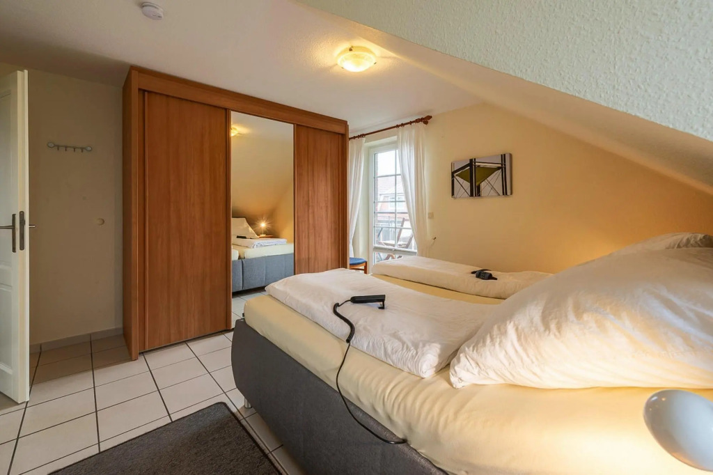 Apartment in Friedrichskoog-Spitz with a balcony