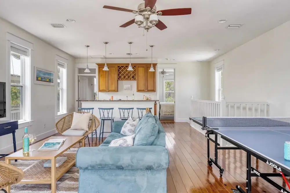Chic 30A Beach Home Views, Ping Pong, 5-min Walk to Carillon Beach Bellview