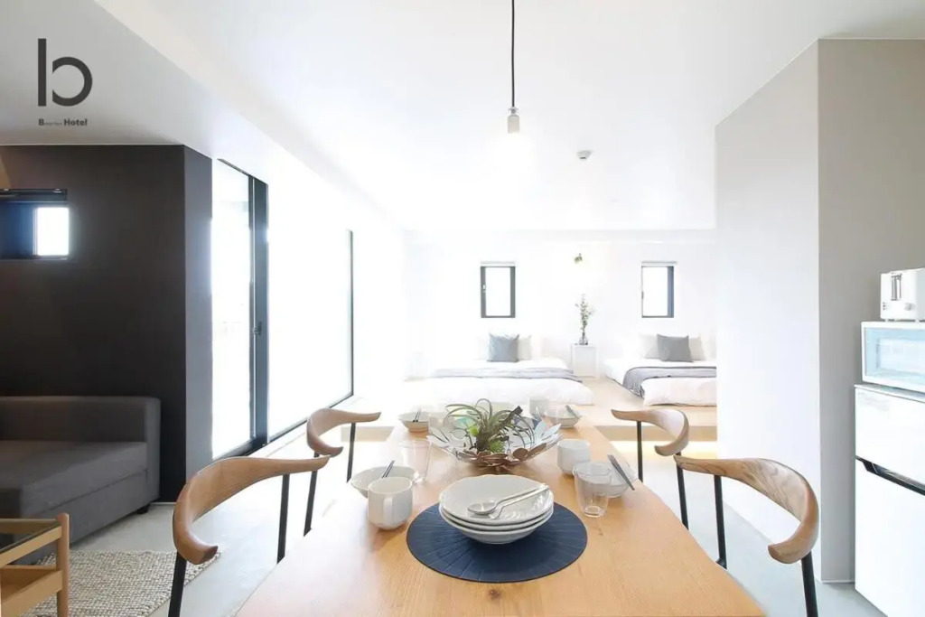 b hotel Heiwaodori 201 - New Apt in Famous Hiroshima Dori Max 6p