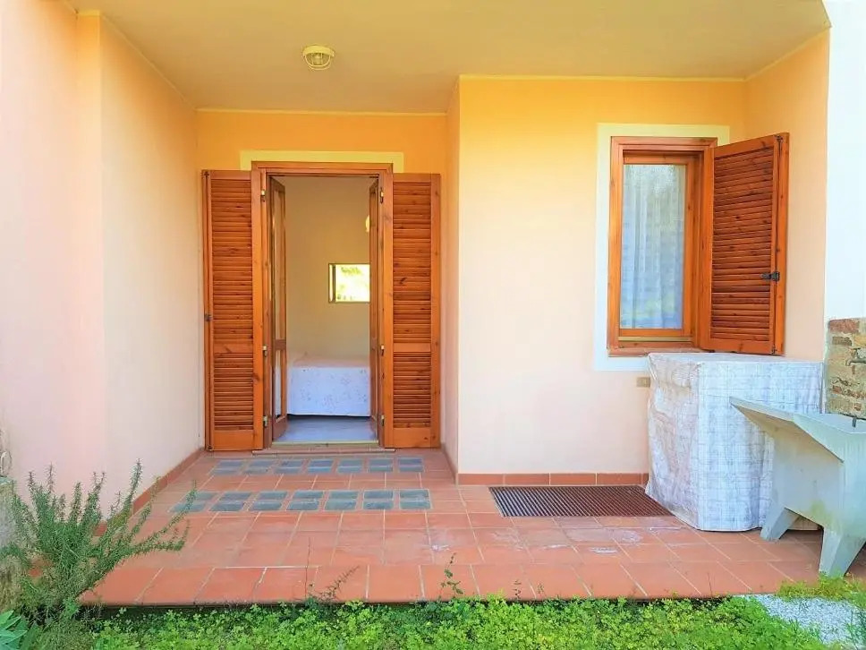 Sunny garden house
