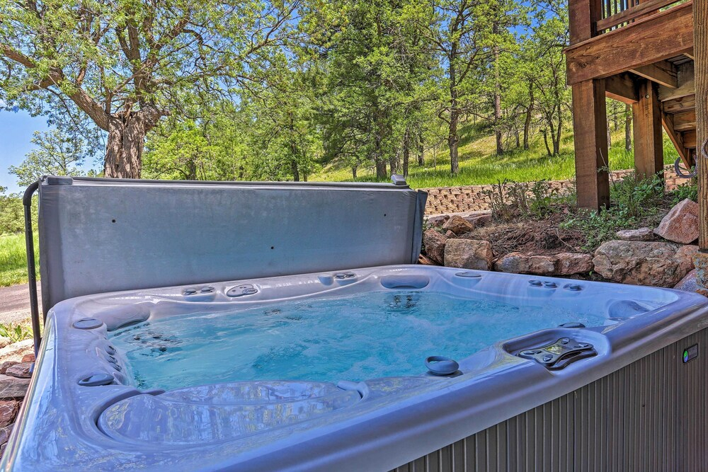 Sturgis Home w/ Private Hot Tub: Golf & Hike!