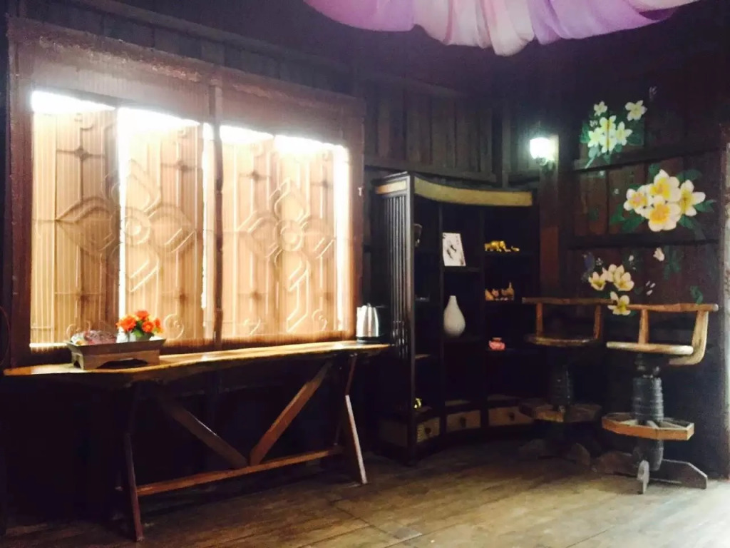 Wooden hostel