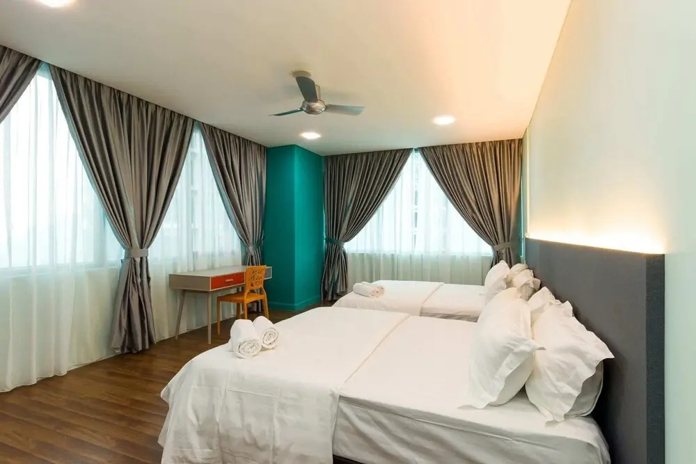 Spacious Condo for 6 in KL City Center