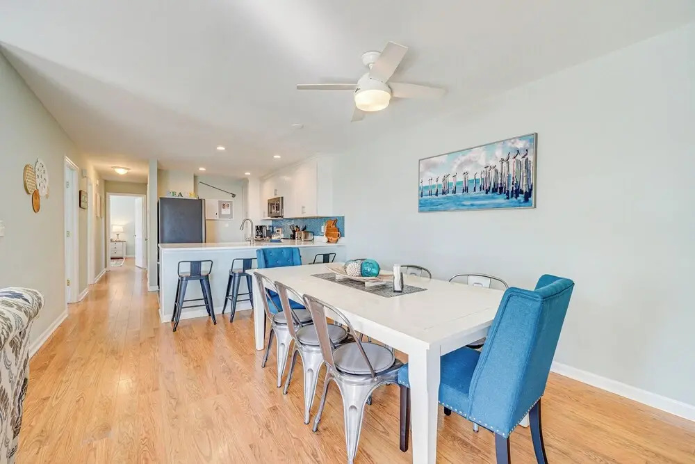 Steps to Ocean: Water-view Carolina Beach Unit!