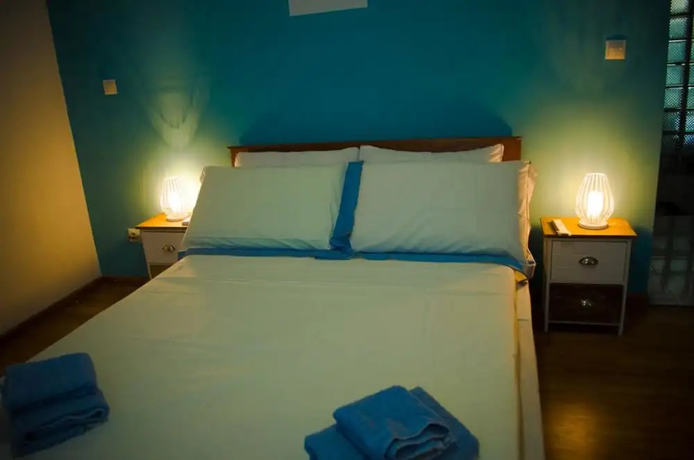 Room-the Blue Room is an Accent of Moder