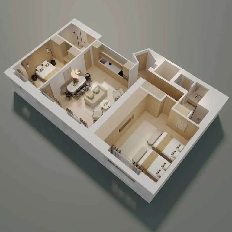 Luxury Flat -2br/8p- Madeleine/saint Honore