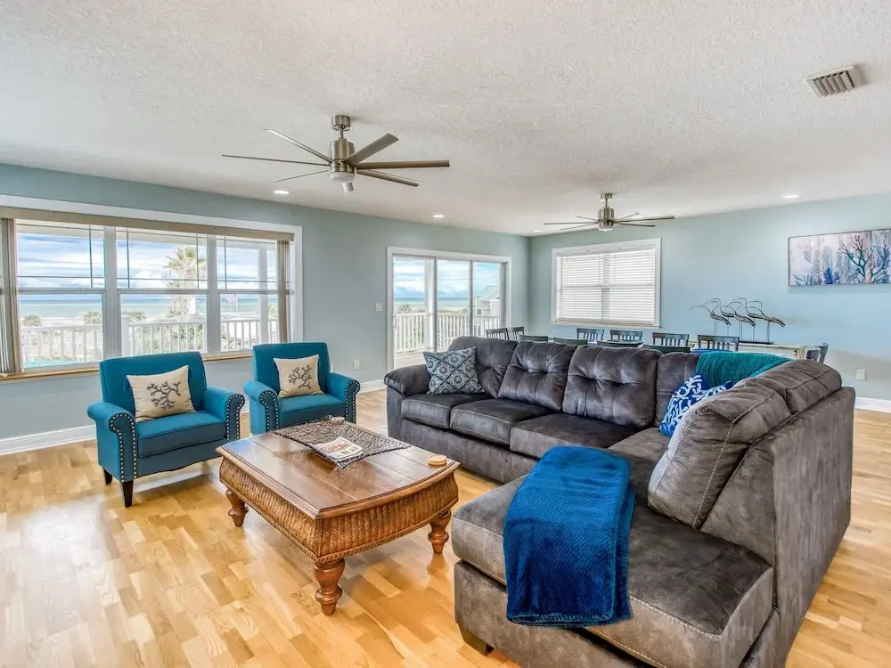 Sanctuary At The Beach W/ Ocean-view Balconies 5 Bedroom Home