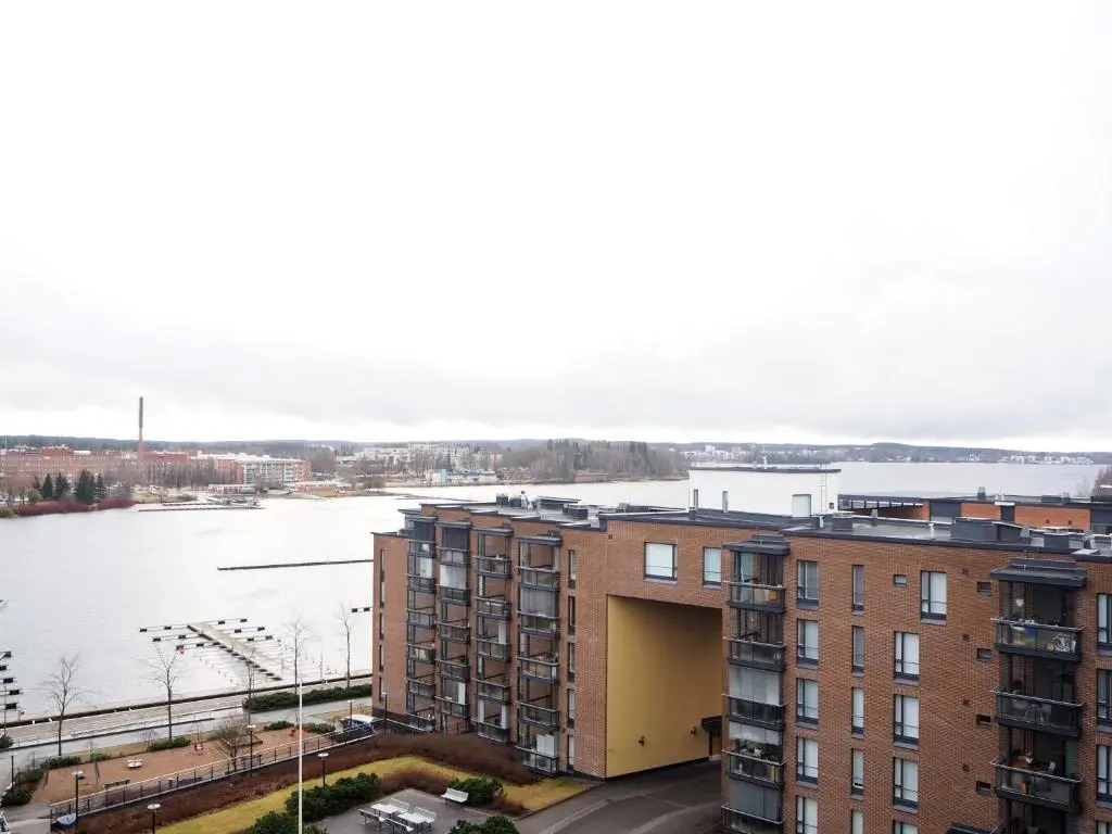 2ndhomes Tampere "Rooftop" Apartment - Ratina 7th Floor Apt with Amazing Lake View