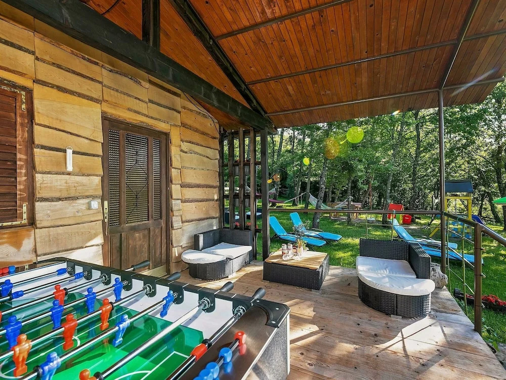 Beautiful Villa With Large Garden, Playground, Swimming Pool, in Green Surroundings at Labin