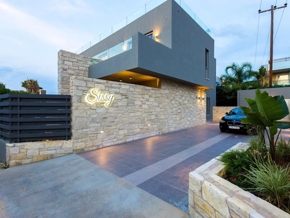 Villa in Platanias Near Seabeach & Village