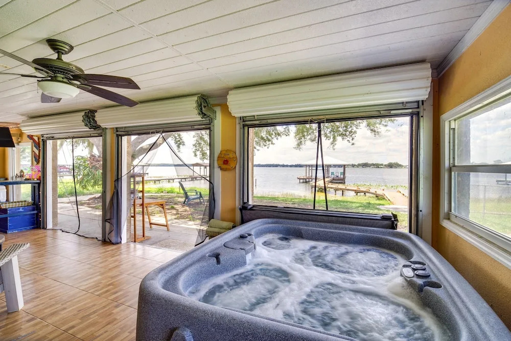 Lake Francis Lily Pad - Home w/ Hot Tub & Dock!
