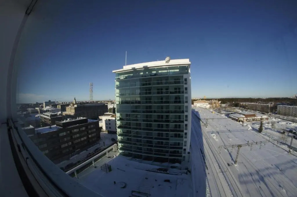Keskustan kaksio 45 m2 autopaikalla, Rautatienkatu 19, 9 krs