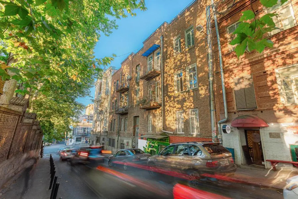 Old Tbilisi, in front of Wine Factory
