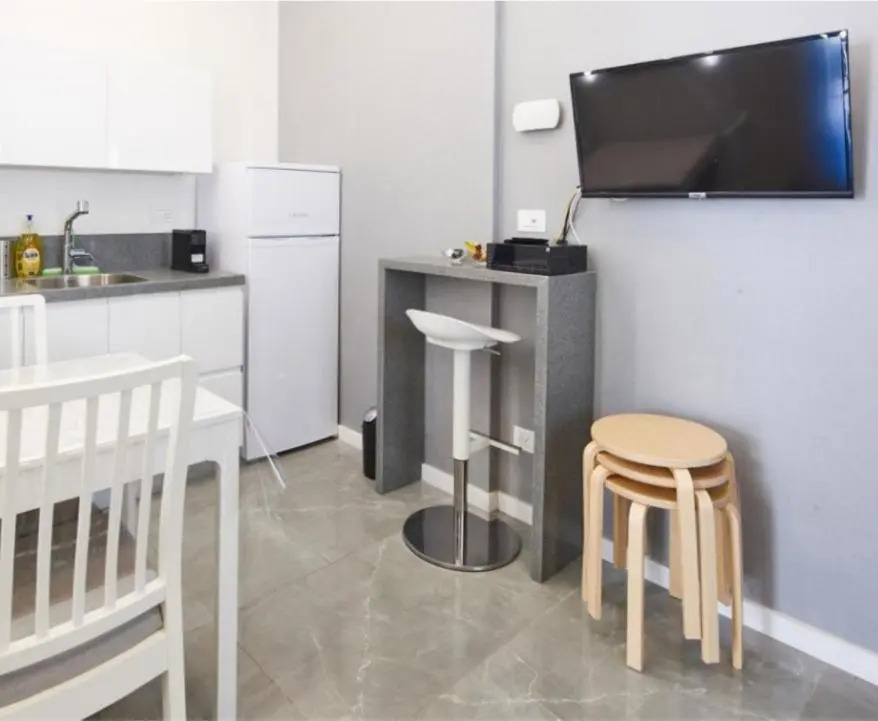 dining room,bedroom and balcony
