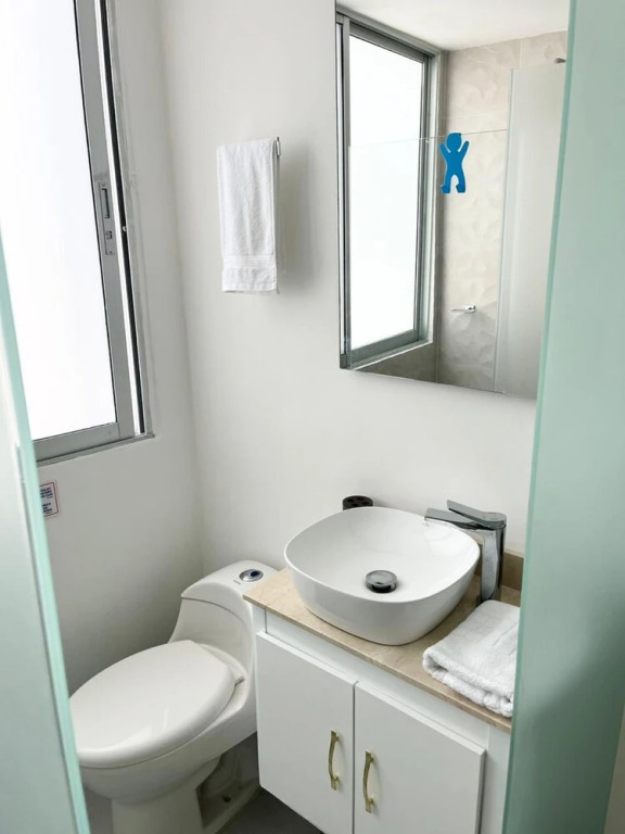 Apartamento 2TC20 de 2 alcobas Con Wifi